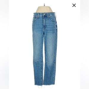 Madewell Straight Leg Blue Jeans 24/37